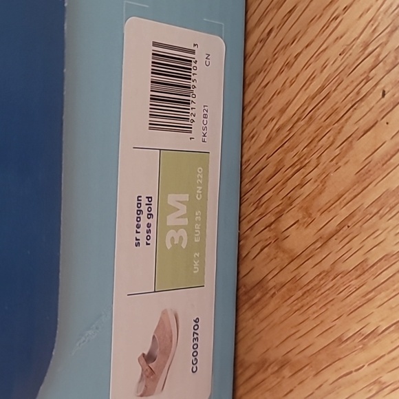 Girls Size 3M stride rite rose gold velcro strap mary Jane - Picture 7 of 7